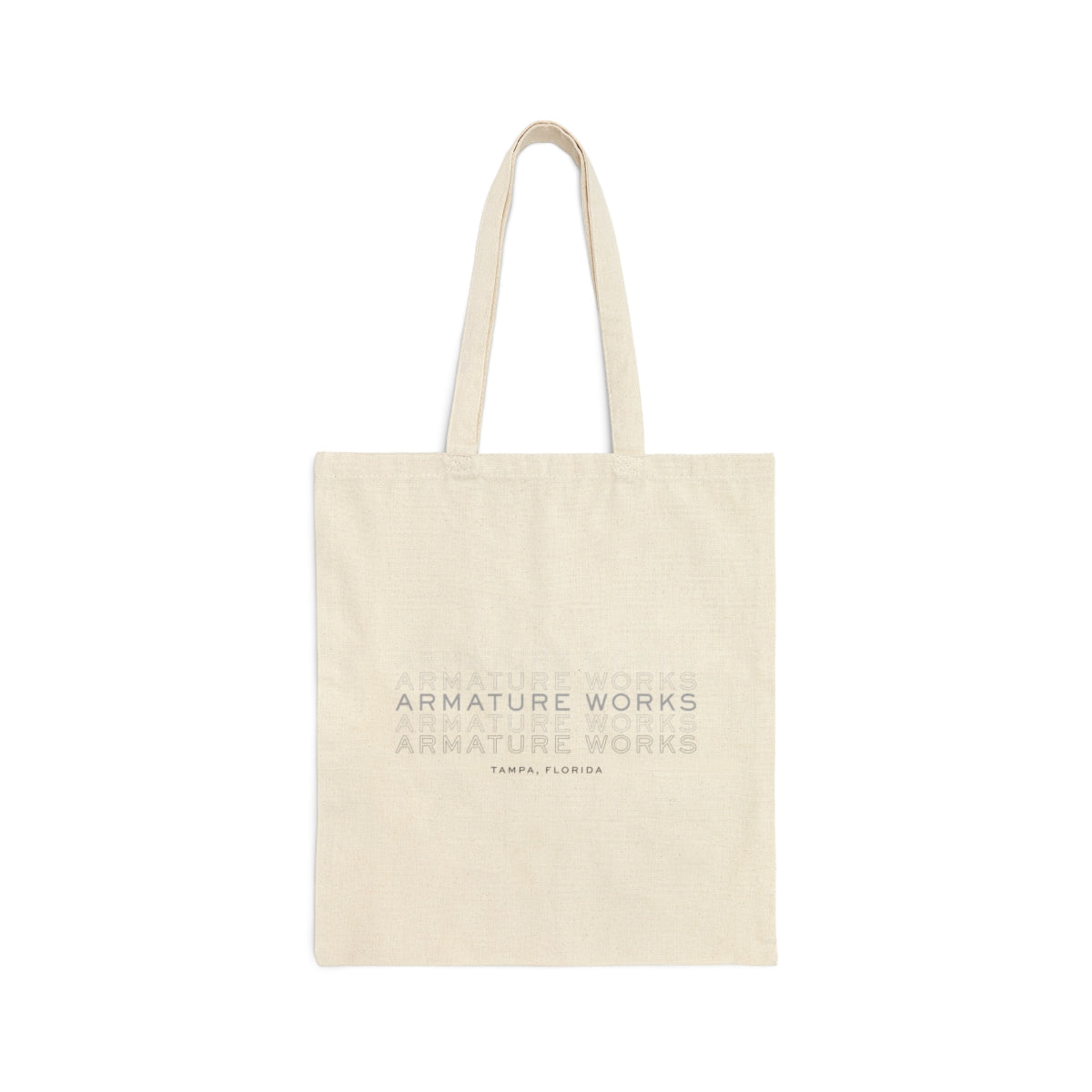 "AW Repeat Logo" Canvas Bag