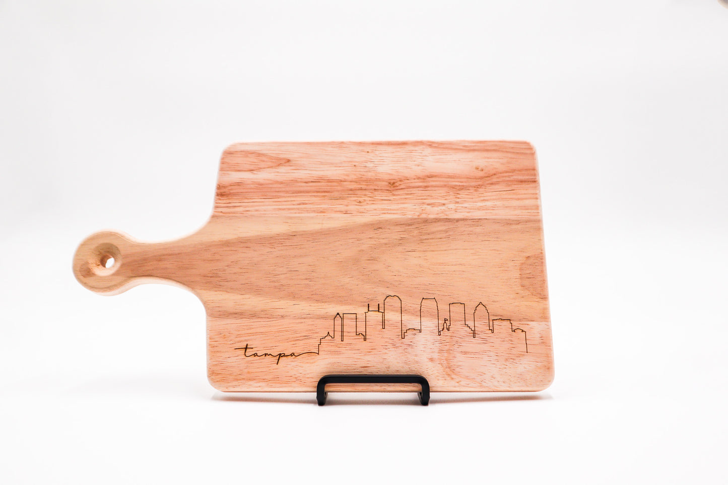 Tampa Skyline Cutting Board