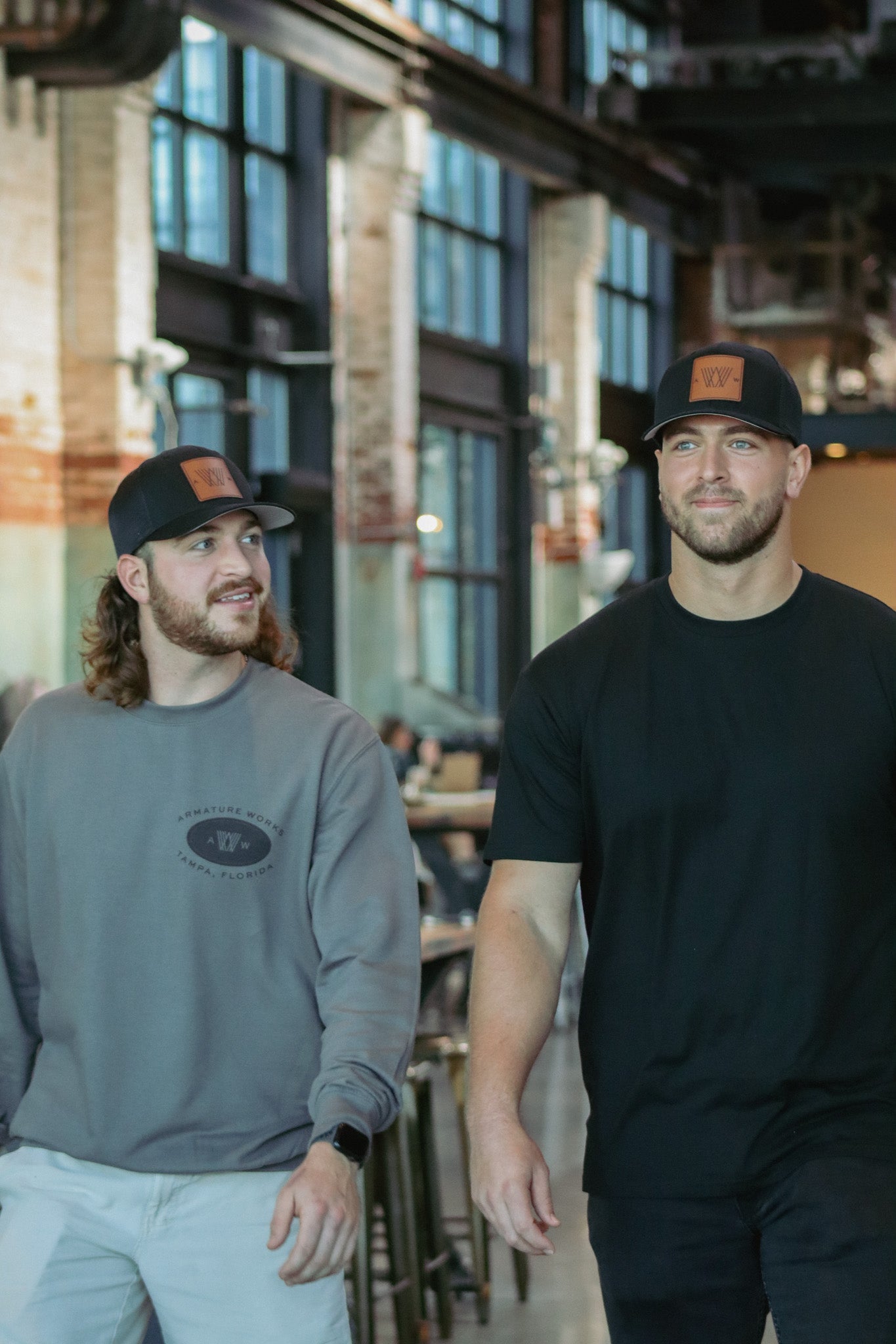 "AW Oval" Crew Sweatshirt