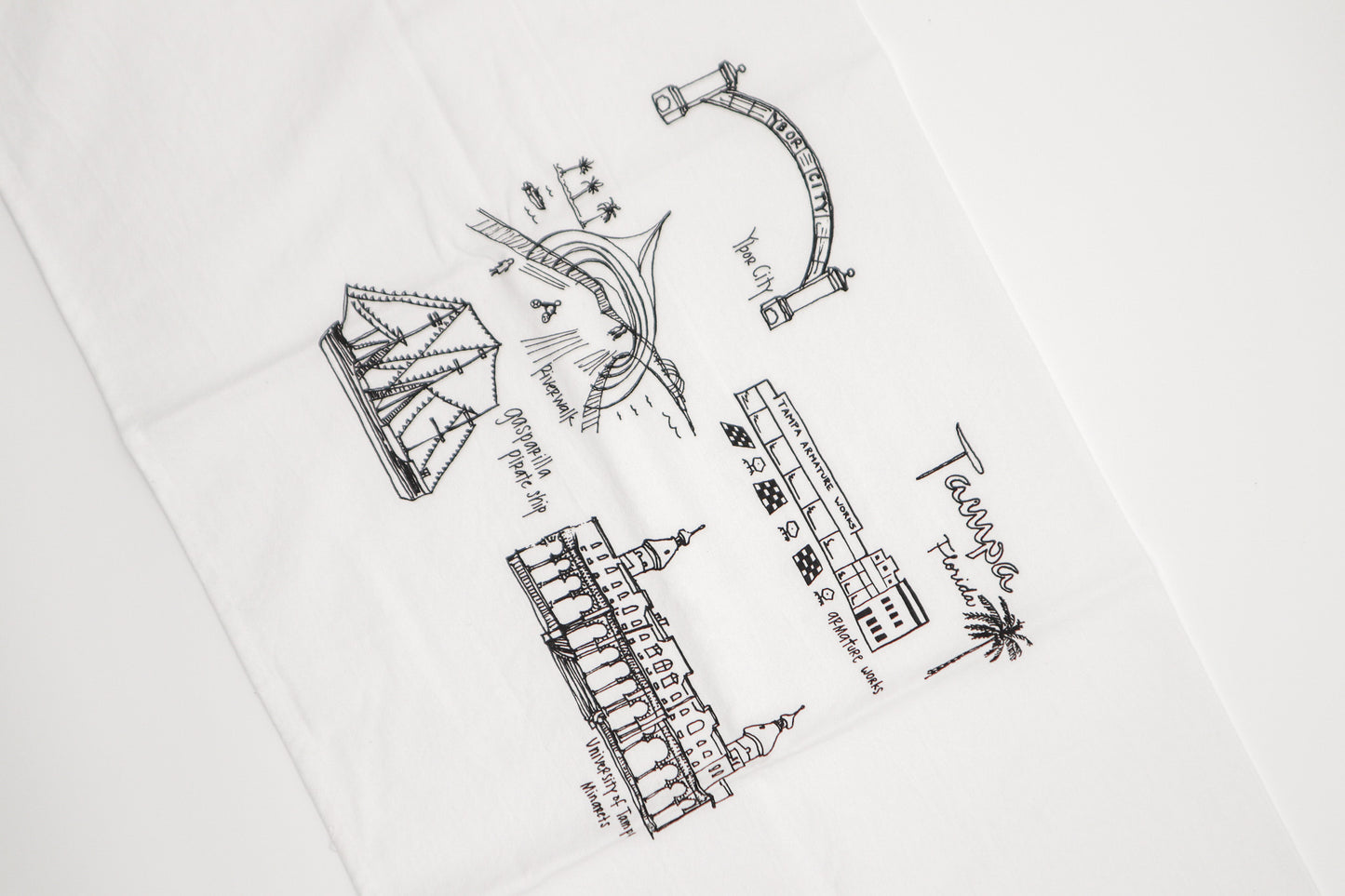 Tampa Tea Towel