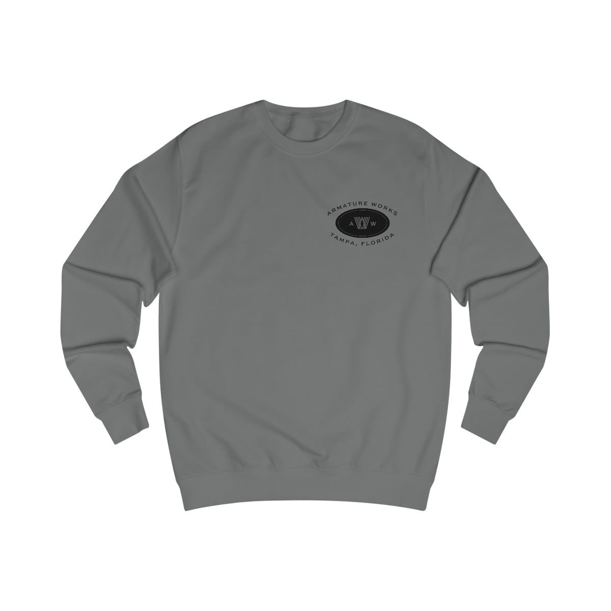 "AW Oval" Crew Sweatshirt