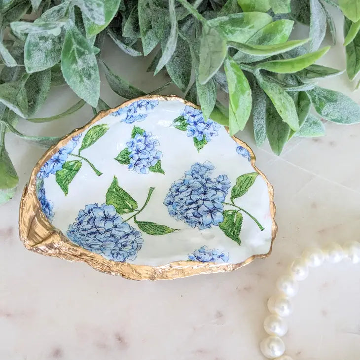 Oyster Shell Trinket Ring Dish