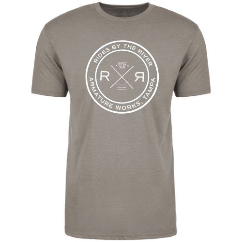 Rides by the River Unisex Gray Shirt